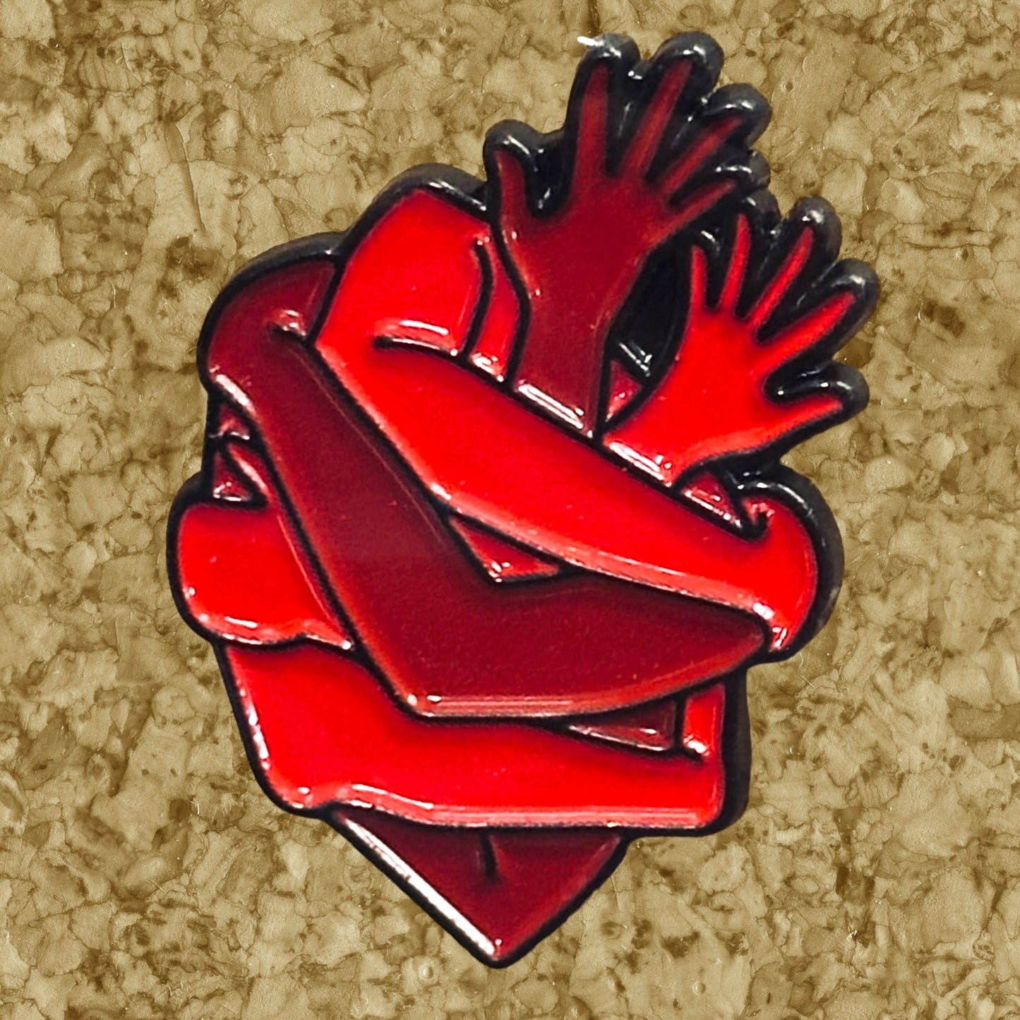 Anatomical Heart Enamel Pins