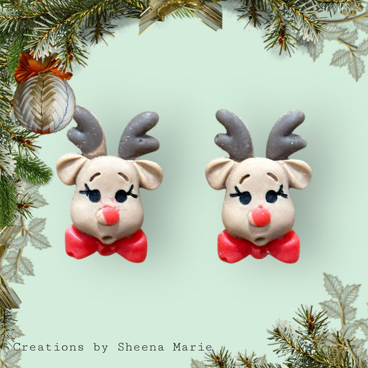 Reindeer Stud Earrings