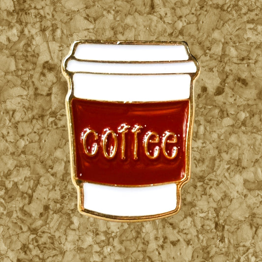 Coffee Enamel Pin