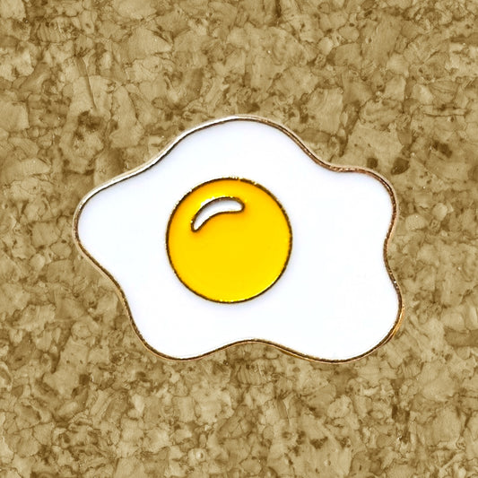 Egg Enamel Pin