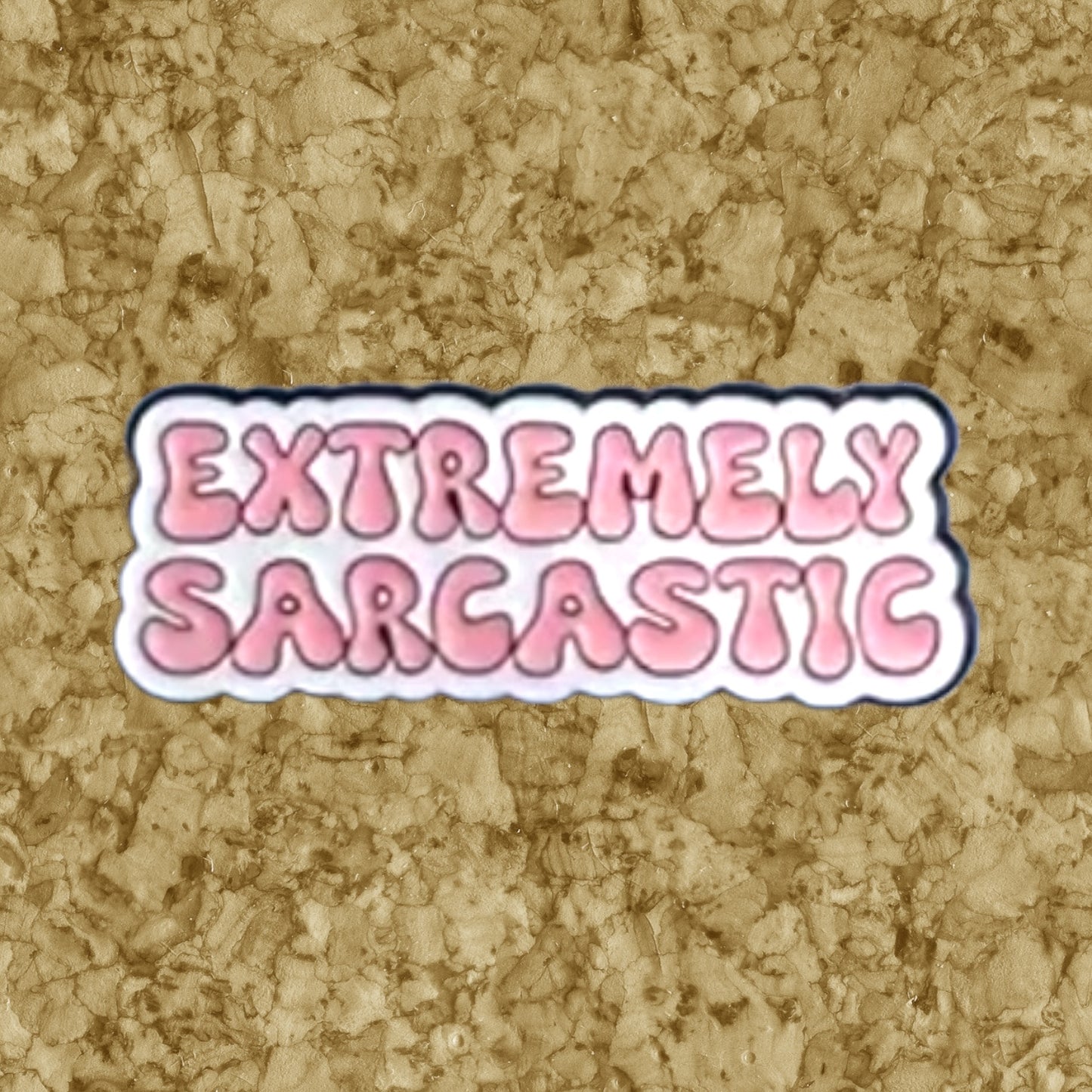 Sarcasm Enamel Pins