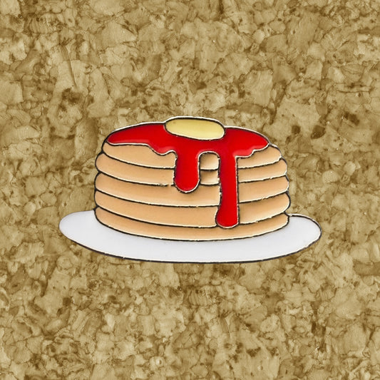 Pancakes Enamel Pin