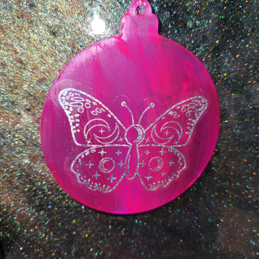 Reflective Butterfly Ornament / Car Hanger by RLH Creative Design