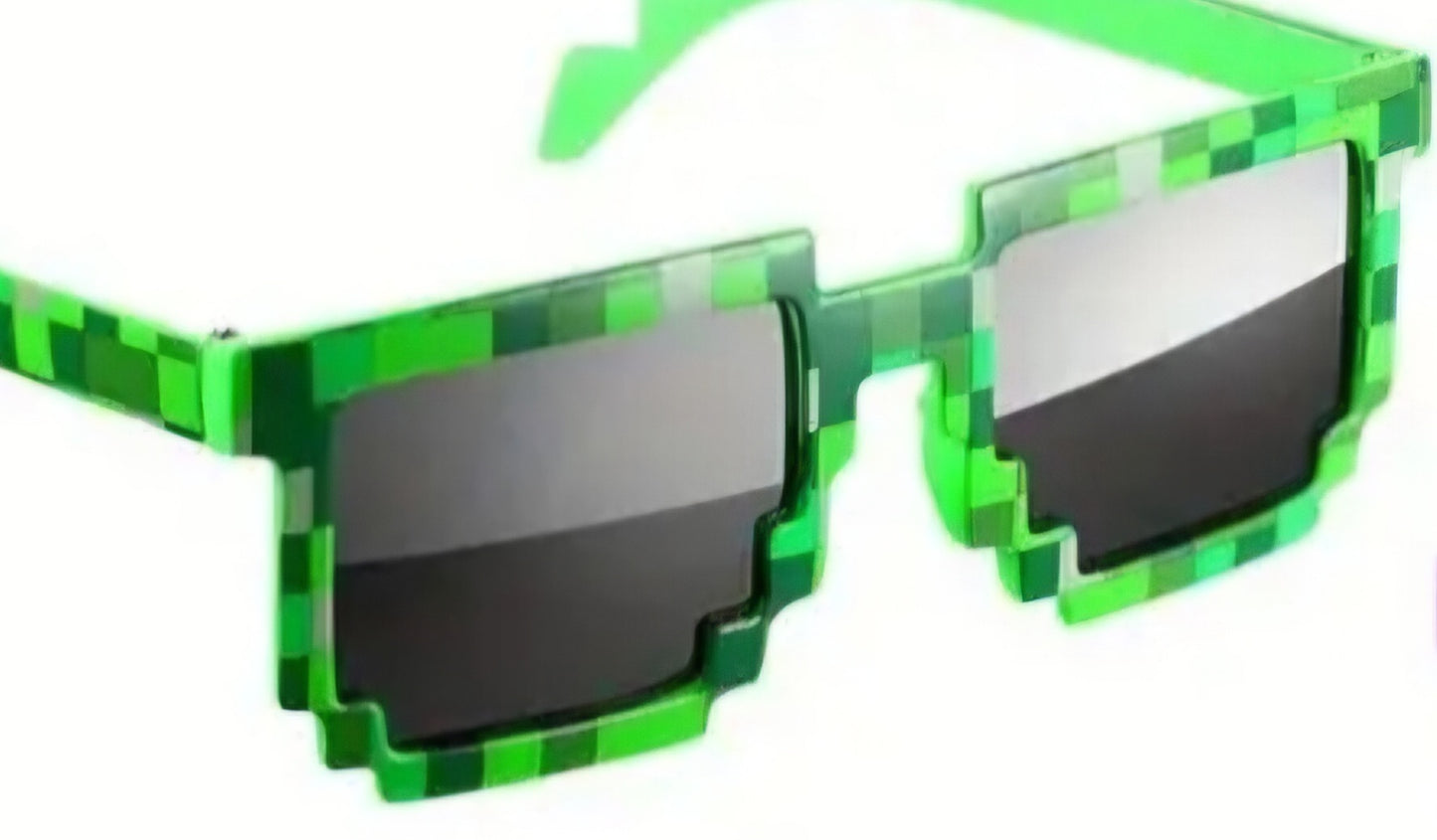 Retro Pixel Video Game Style Sunglasses