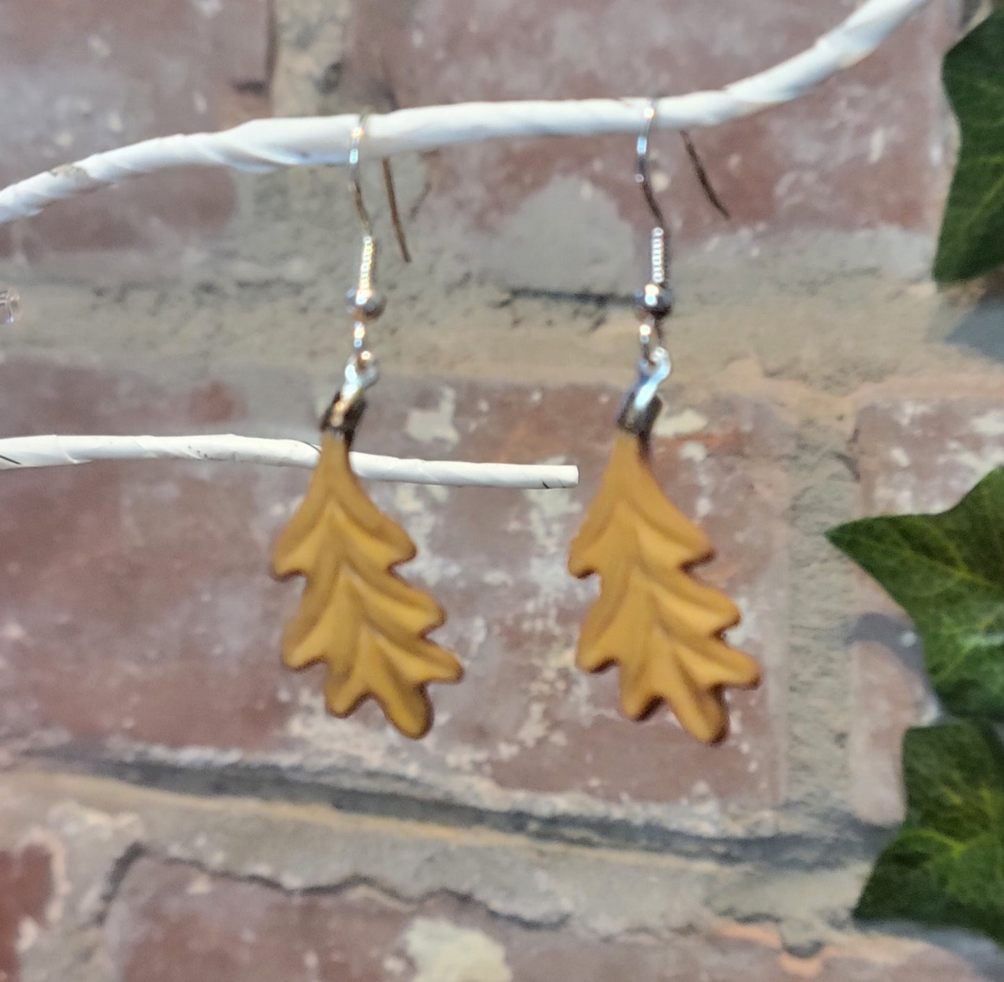 Fall Leaf Dangle Earrings