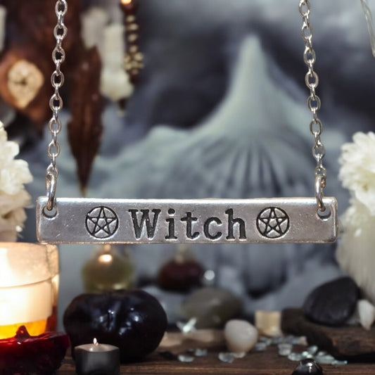 Witch Bar Necklace