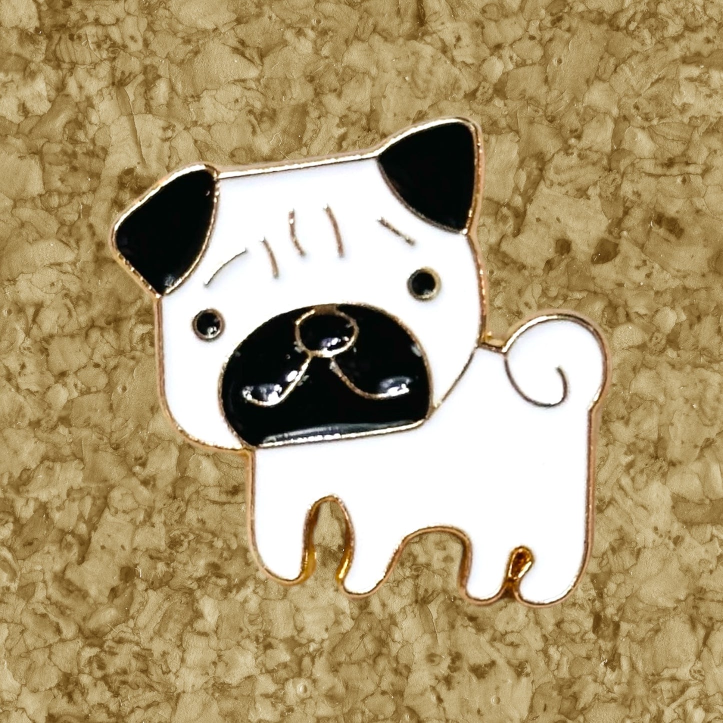 Pug Enamel Pin