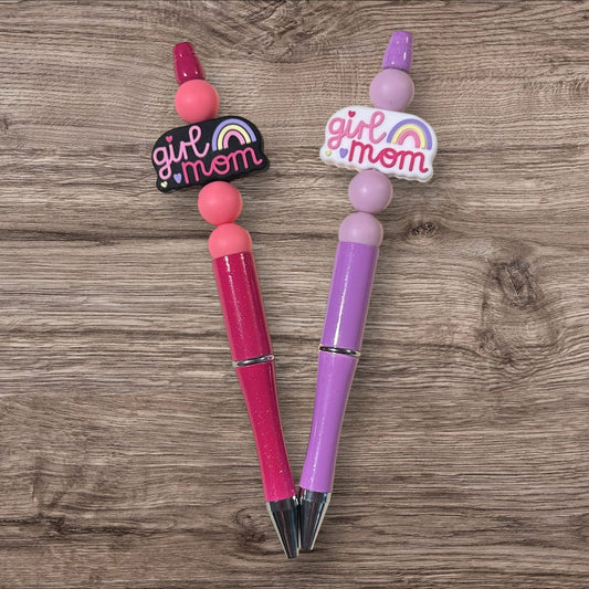 Girl Mom Beaded Pen by CBSM