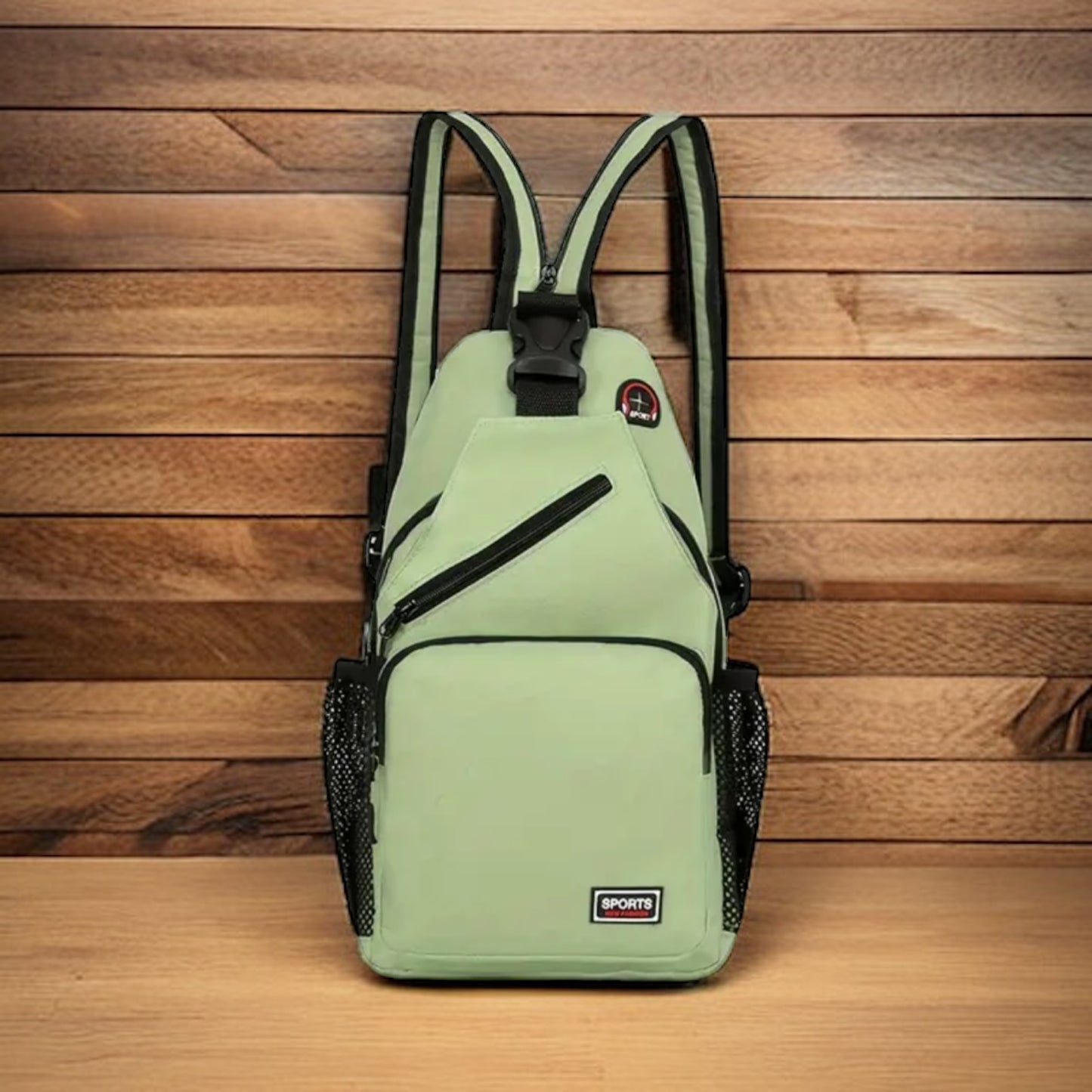 Multi-Pocket Sling Backpack