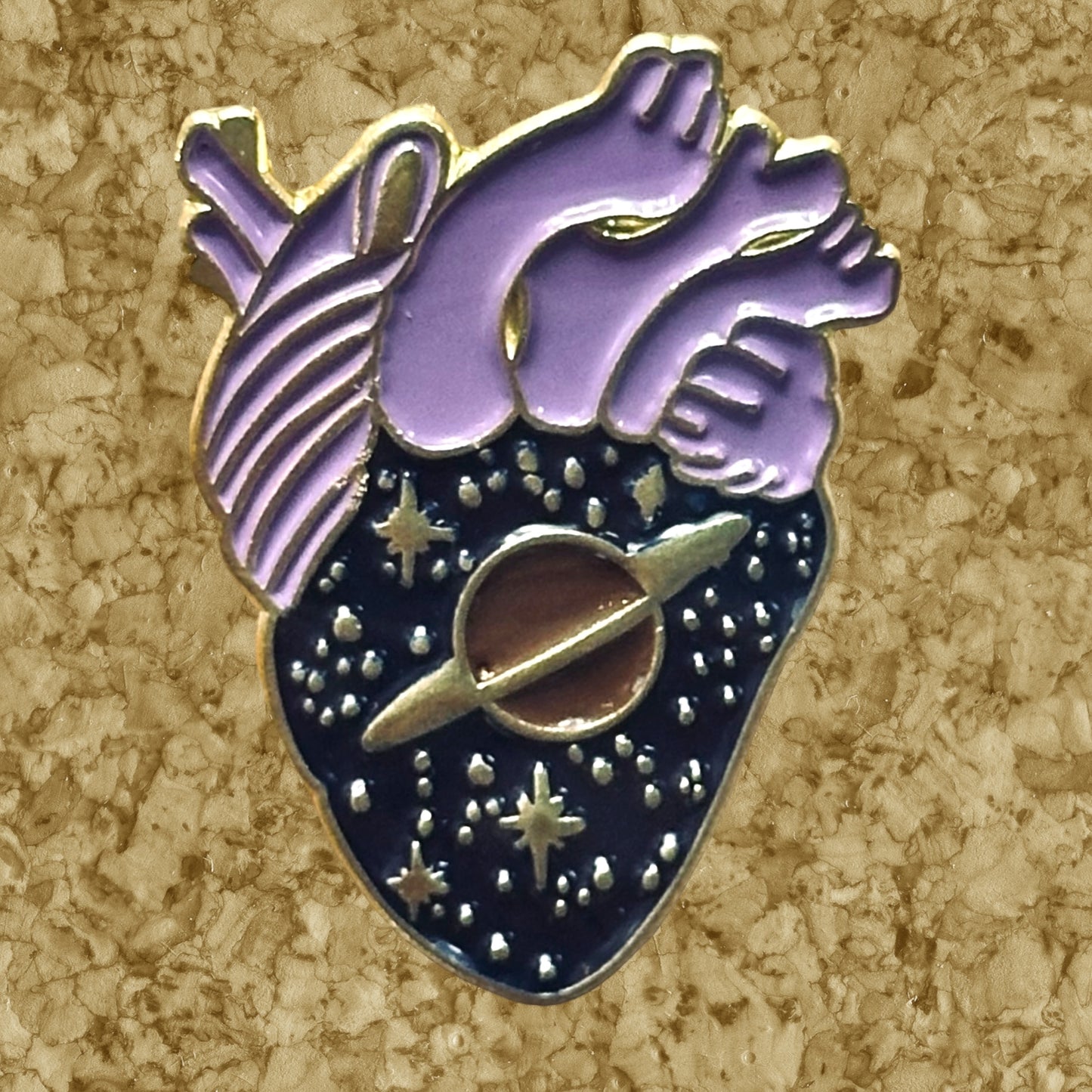 Anatomical Heart Enamel Pins