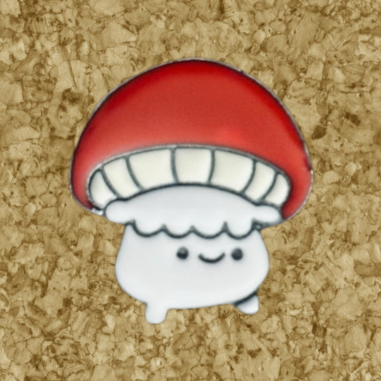 Mushroom Enamel Pin