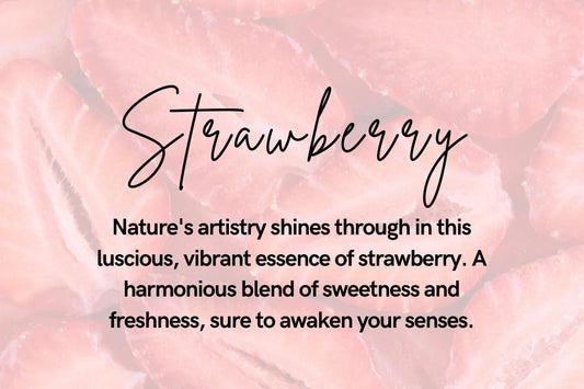 Strawberry Flavored Lip Balm Made With Avocado and Jojoba Oil
