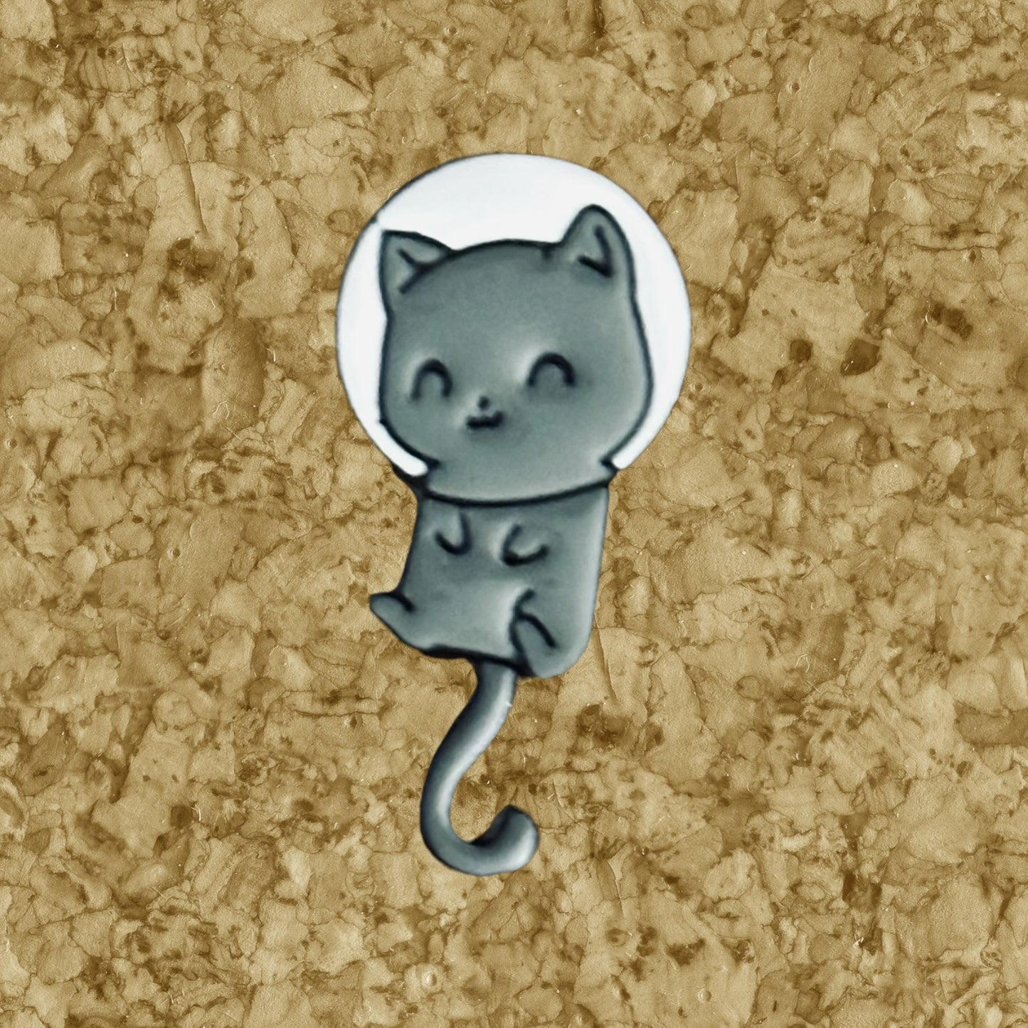 Space Cat Enamel Pin