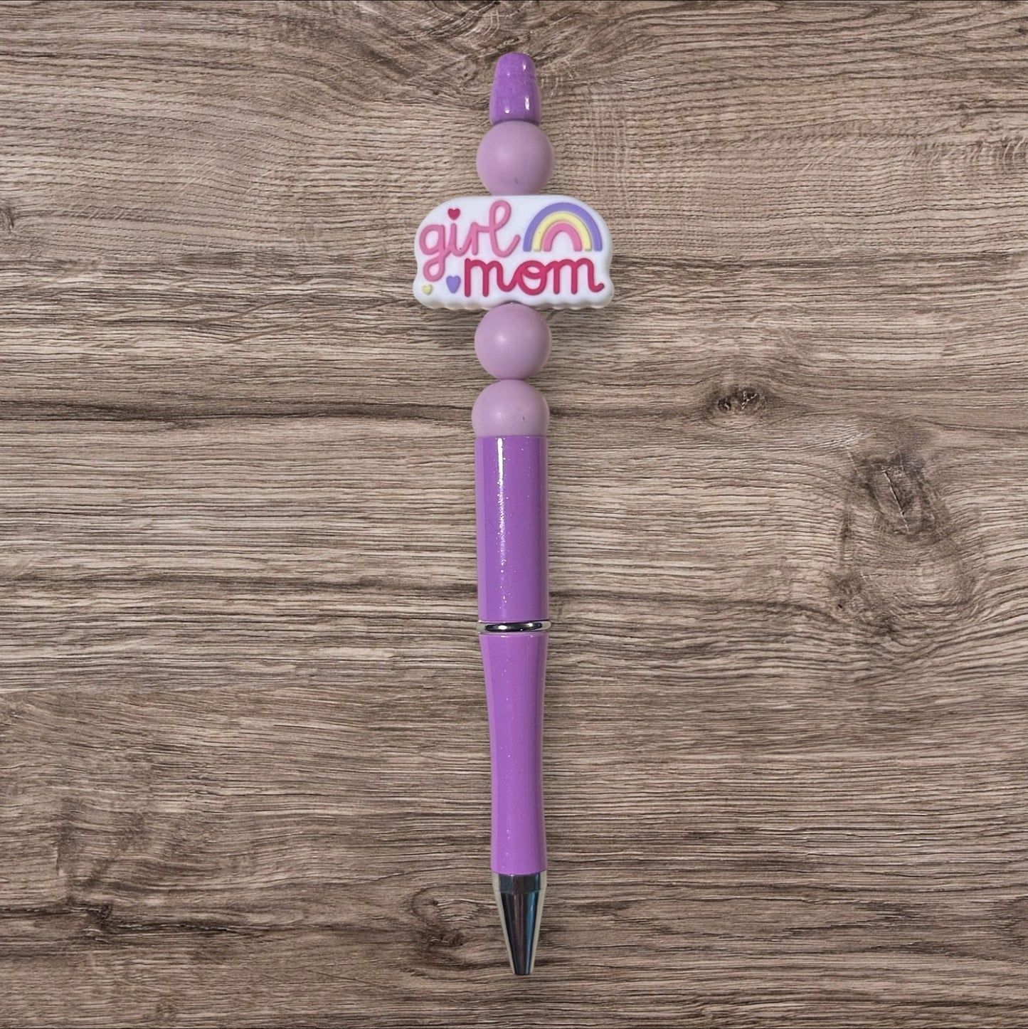 Girl Mom Beaded Pen by CBSM