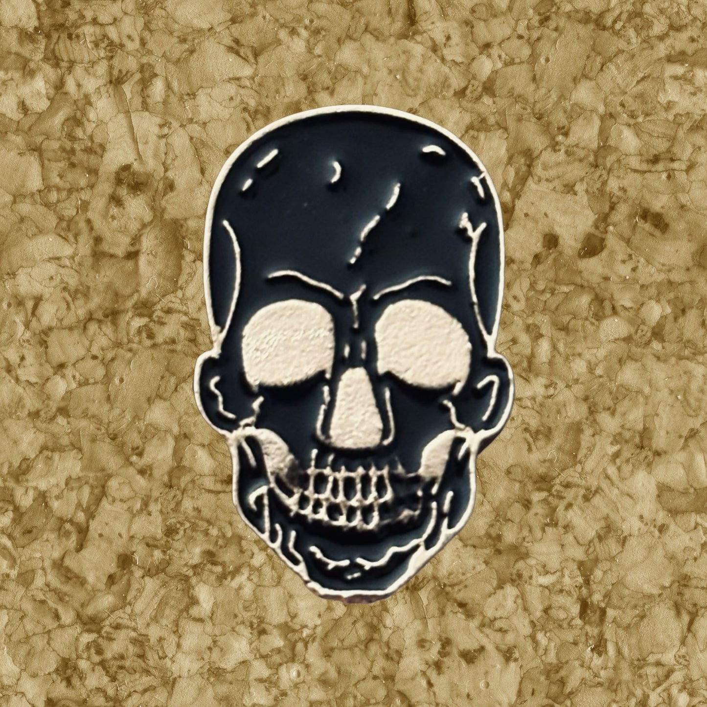 Skull Enamel Pin