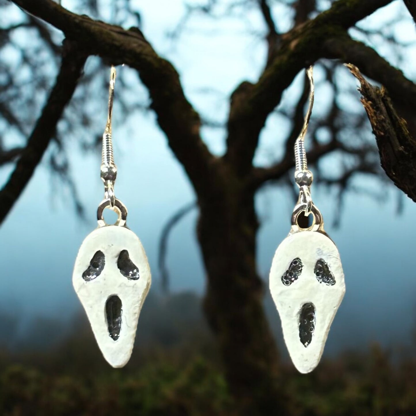 Clay Scream Dangle Earrings - by CBSM