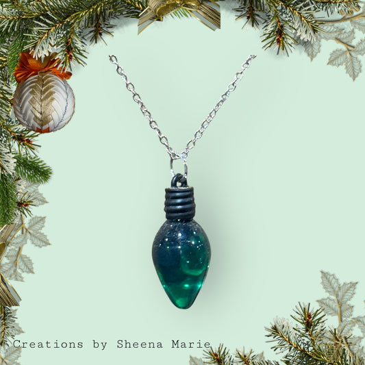 Large Christmas Light Necklace