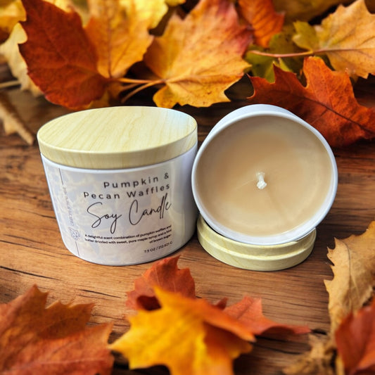 Pumpkin & Pecan Waffles Soy Candle