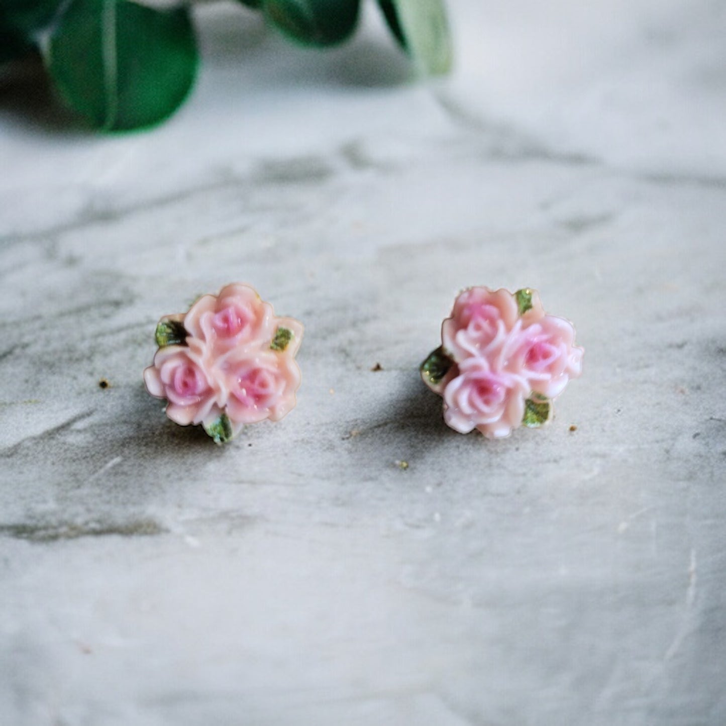 Bouquet of Roses Earrings