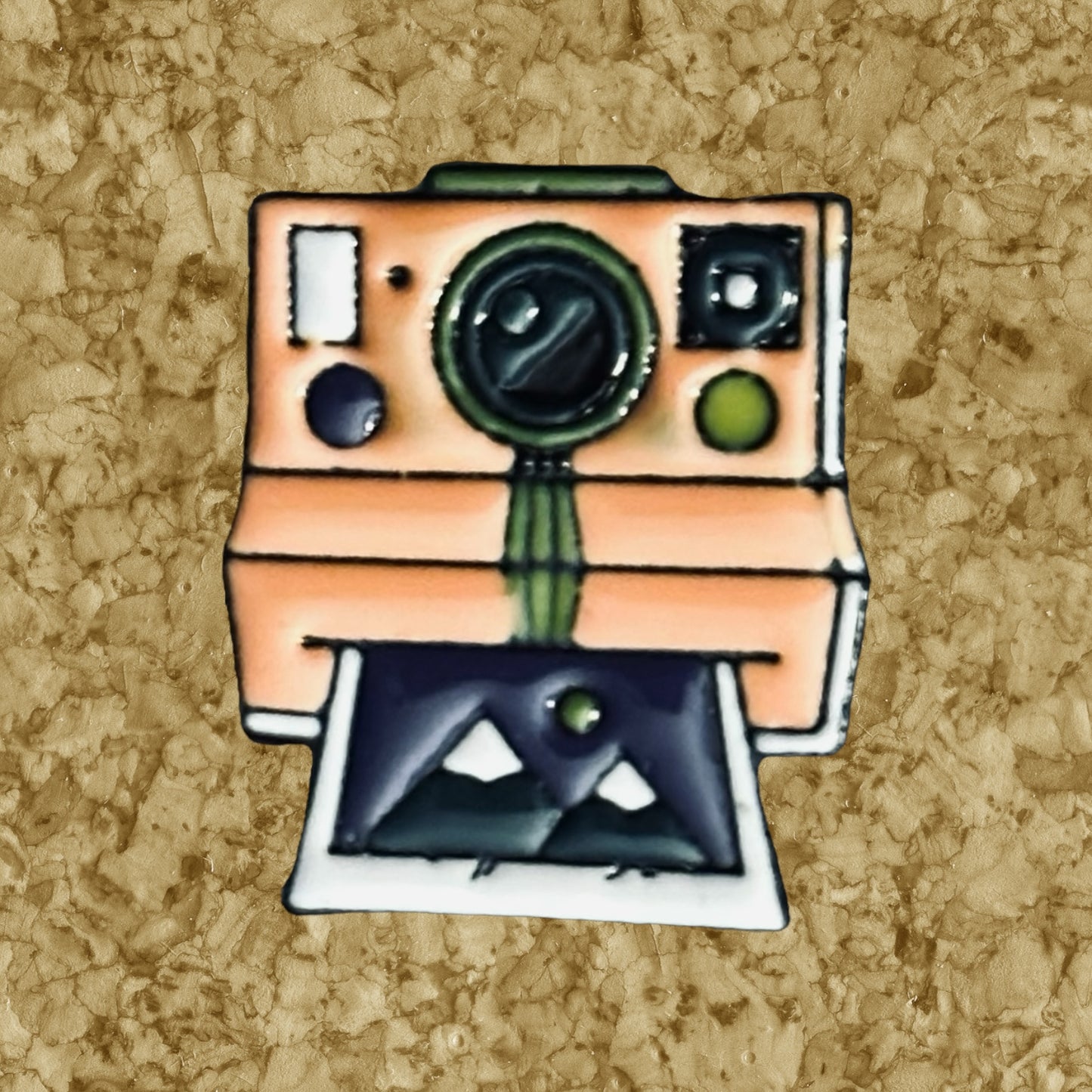 Polaroid Camera Enamel Pin