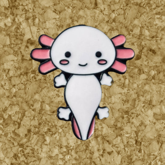 Axolotl Enamel Pin