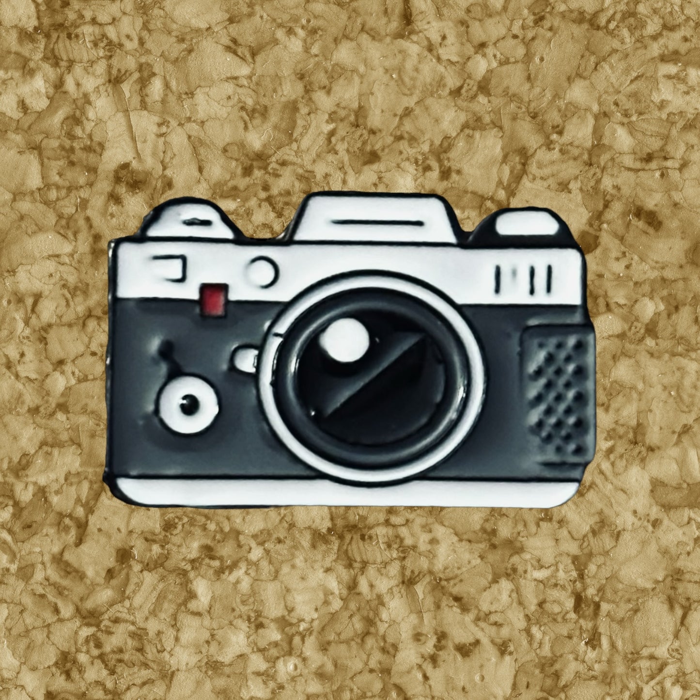 Camera Enamel Pin