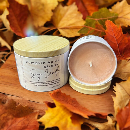 Pumpkin Apple Strudel Soy Candle