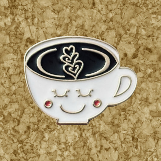 Coffee Enamel Pin