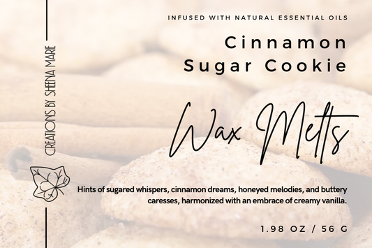 Cinnamon Sugar Cookie Wax Melt  Scoopies