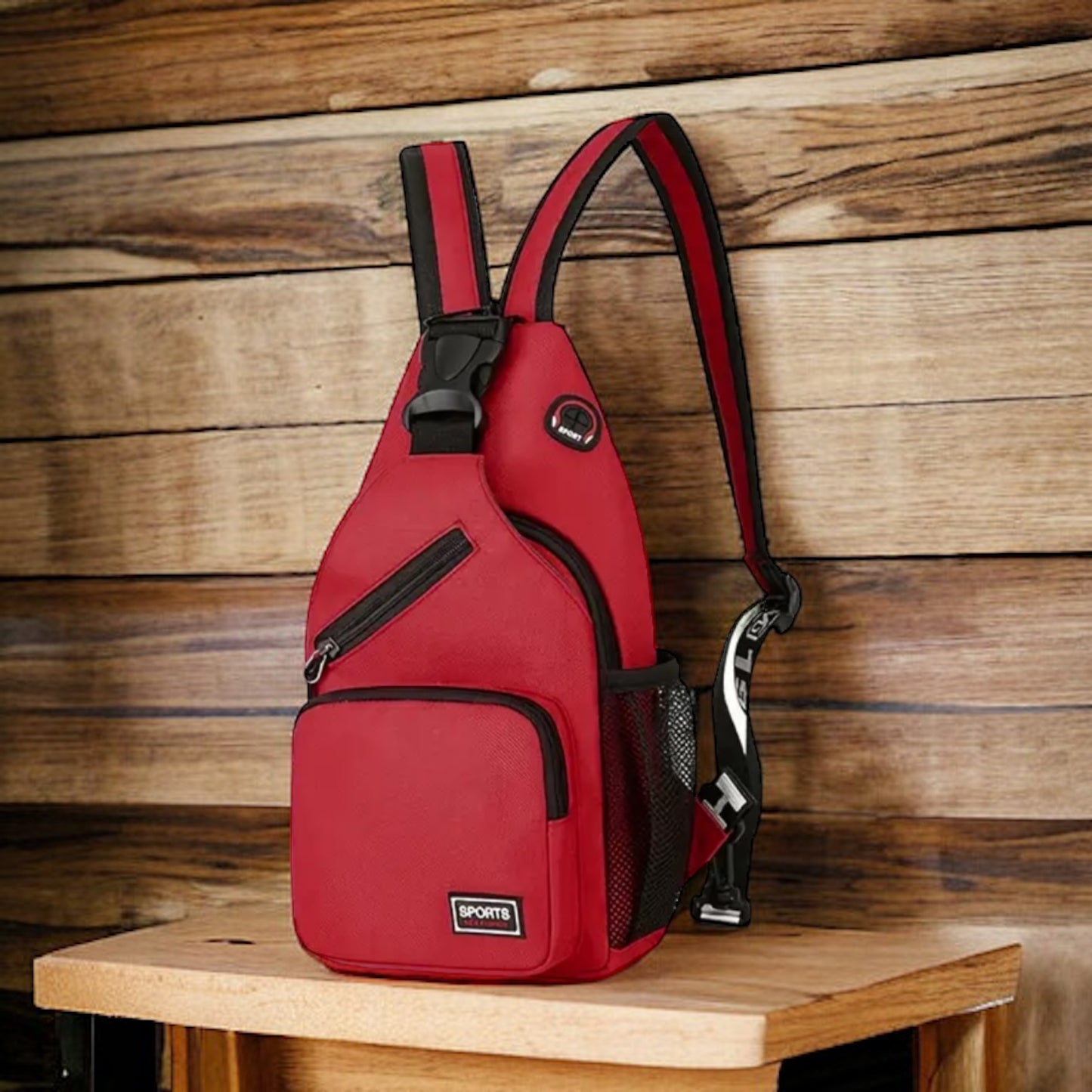 Multi-Pocket Sling Backpack