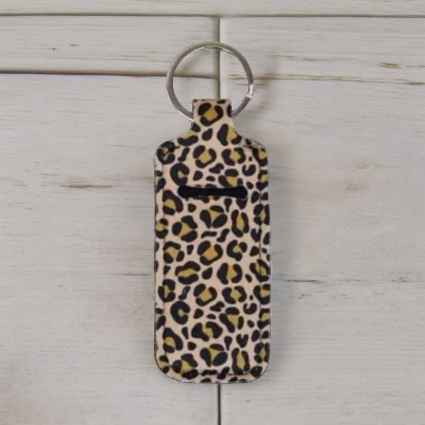 Boho Neoprene Lip Balm Holder Keychain