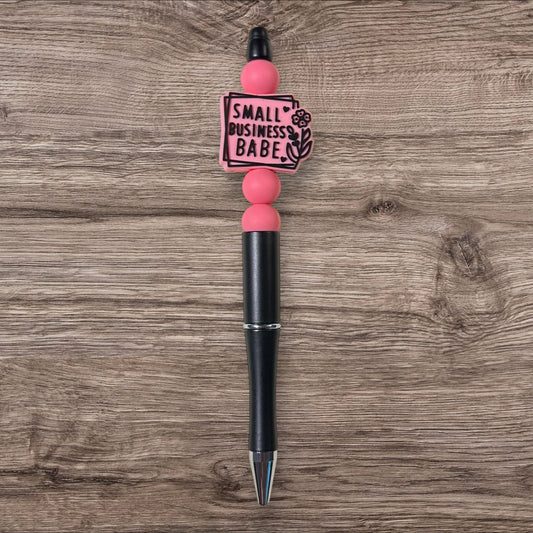 Small Business Babe Beaded Pen by CBSM