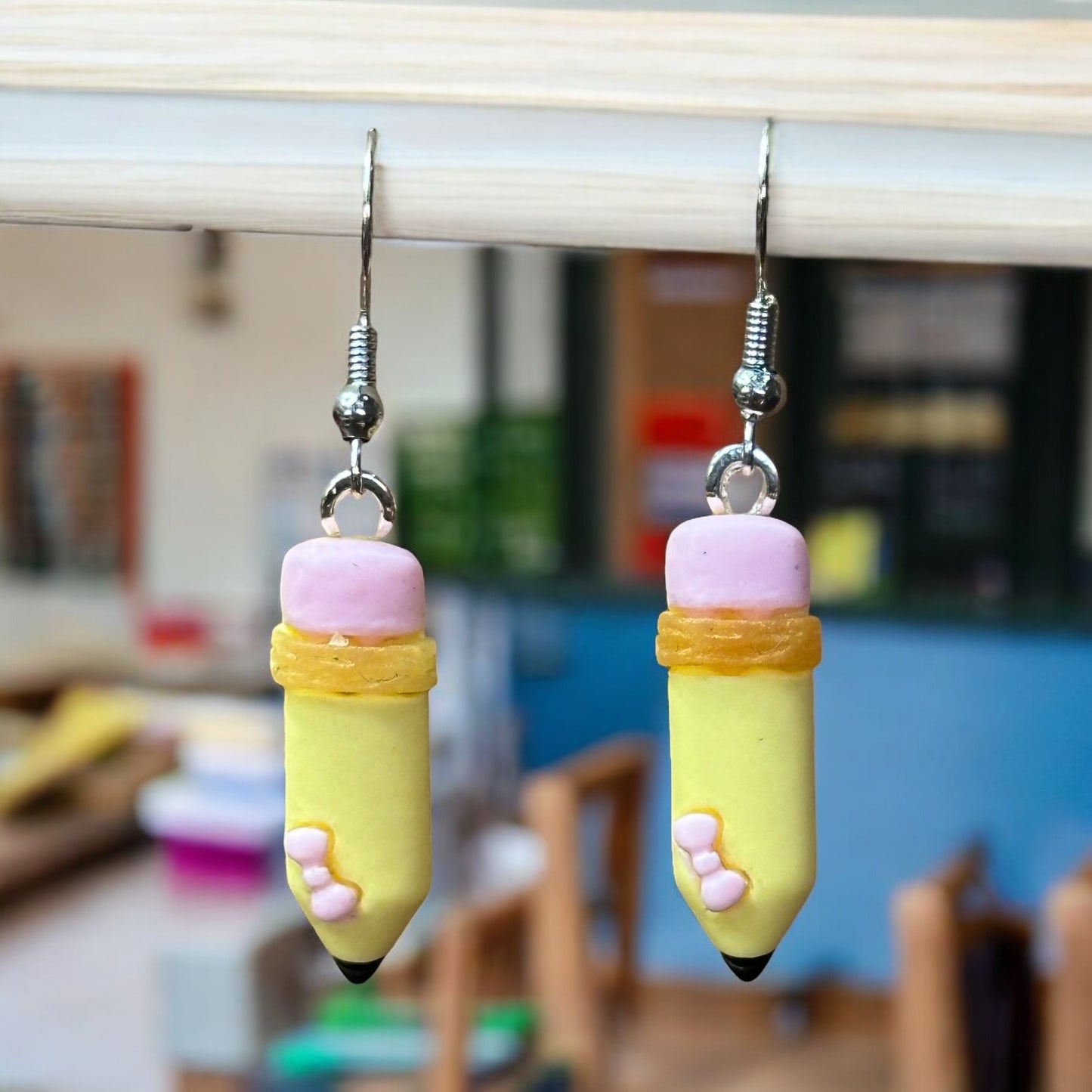 Back To School Dangle Earrings