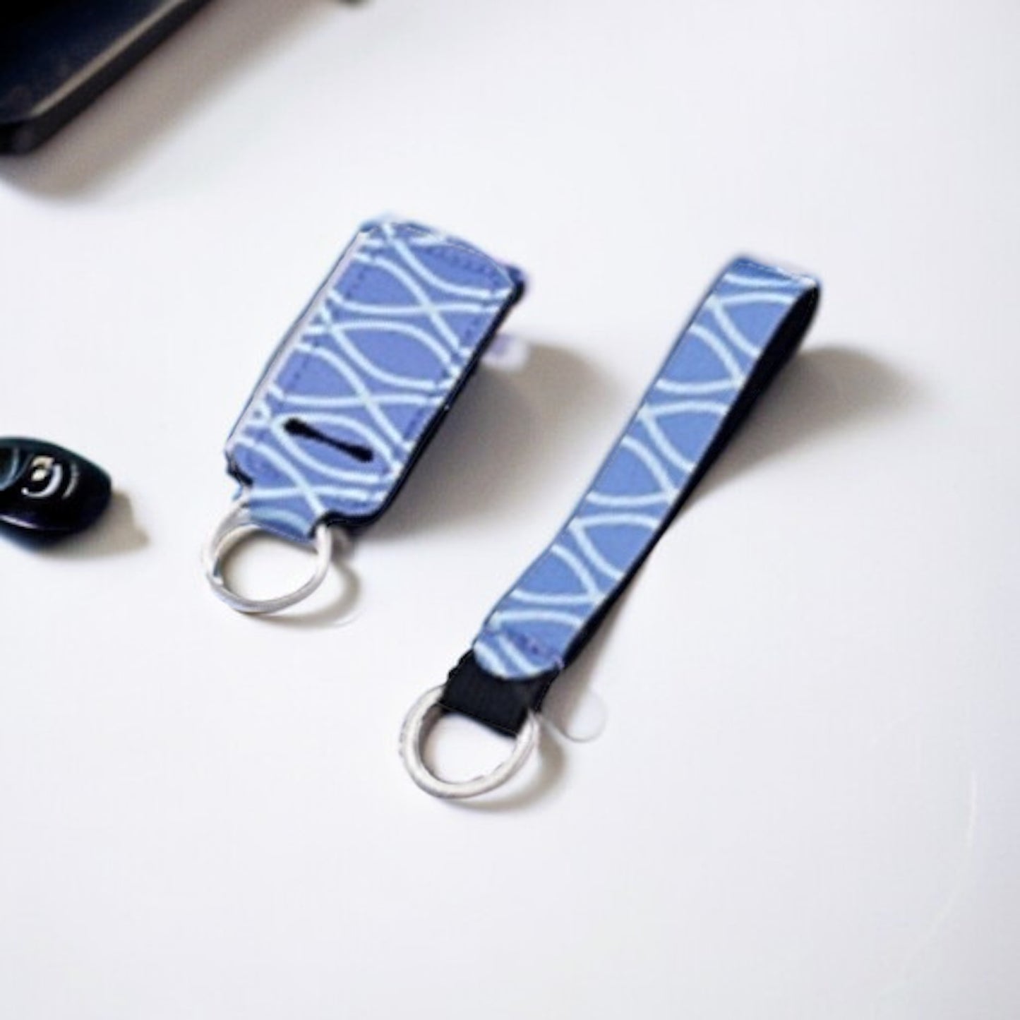 Polyester Chapstick Holder & Keyfob