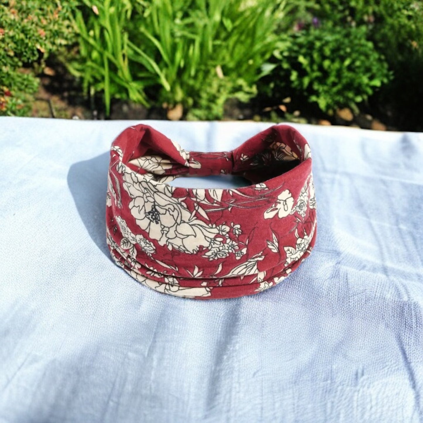 Rose Print Headband