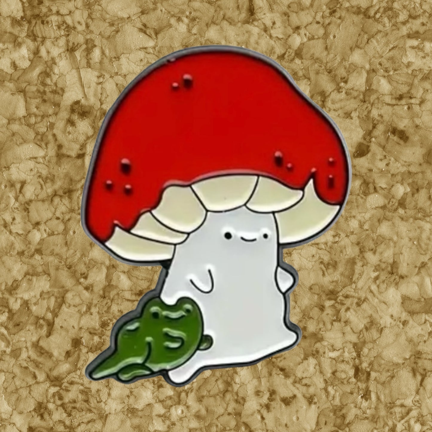 Mushroom Enamel Pins