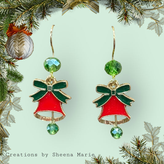 Christmas Bell Dangle Earrings