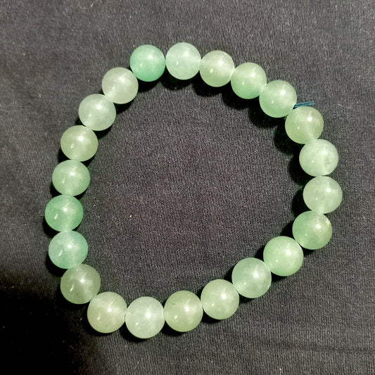 Green Aventurine Genuine Crystal Beaded Bracelet