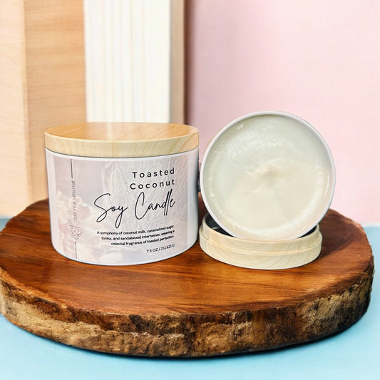 Toasted Coconut Soy Candle