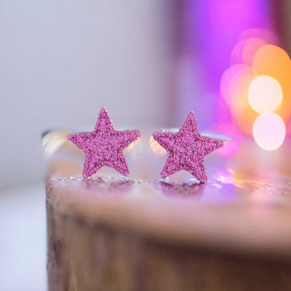 Starlight Starbright Button Stud Earrings