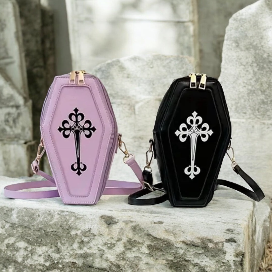 Coffin Shaped Crossbody Bag