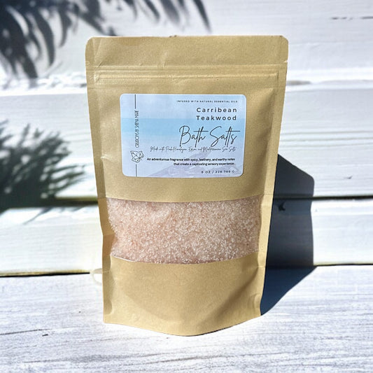 Carribean Teakwood Bath Salts