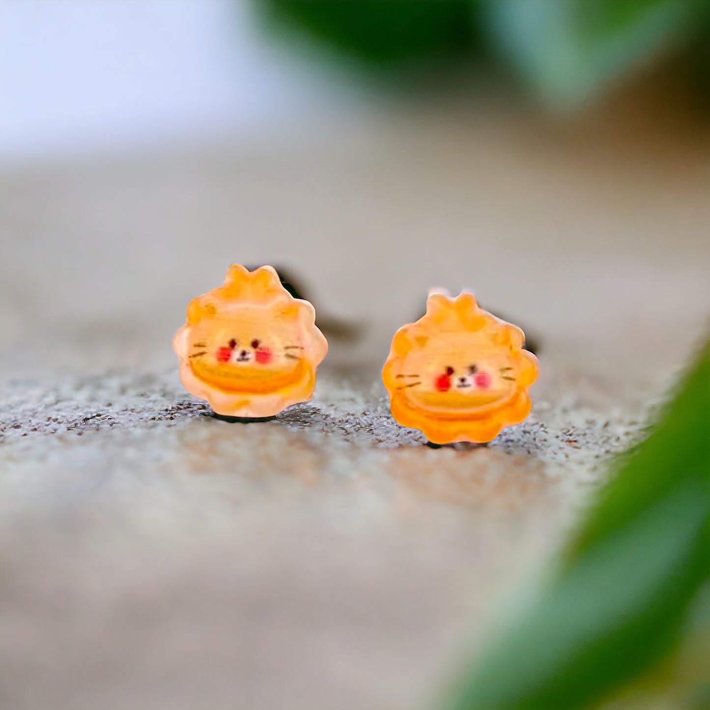 Animal Embellishment Stud Earrings