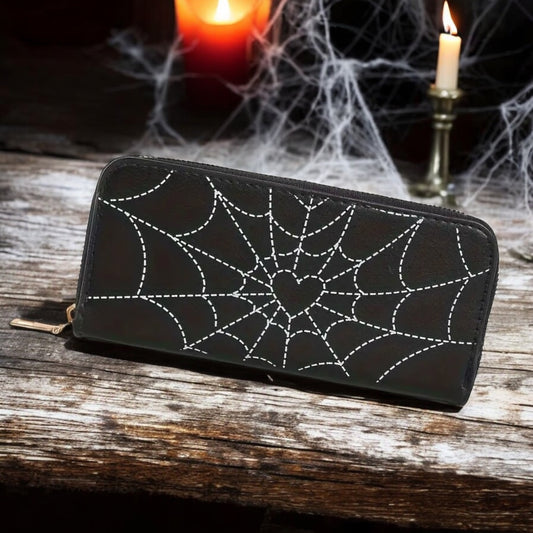 Spider Web Clutch Wallet