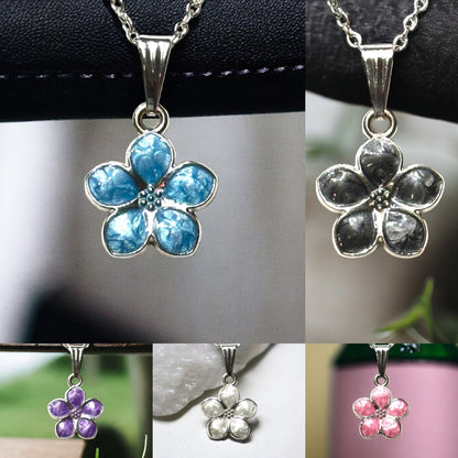Sakura Flower Charm Necklace