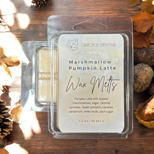 Marshmallow Pumpkin Latte Wax Melts