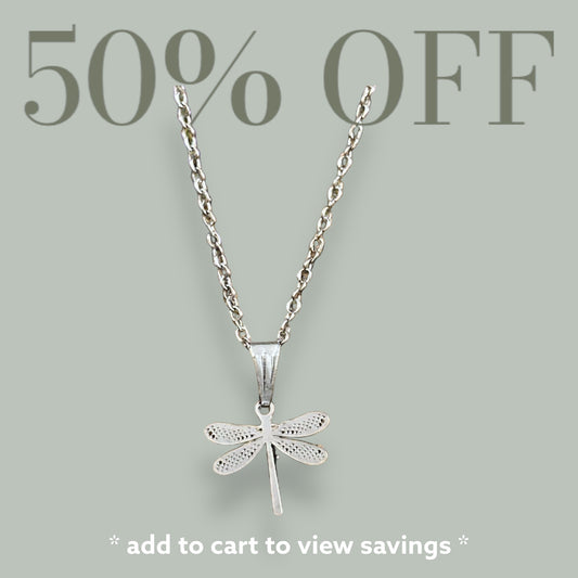 Dragonfly Charm Necklace