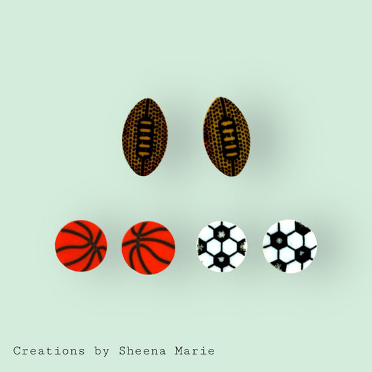 Sport Stud Earrings