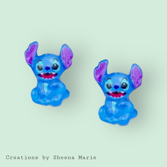 Stitch Stud Earrings