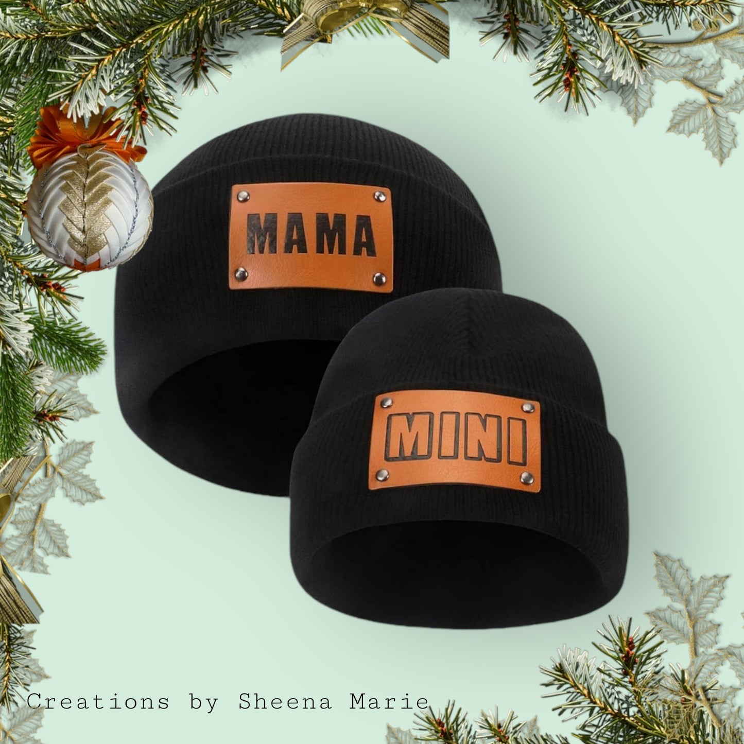 Mama & Mini Beanie Set